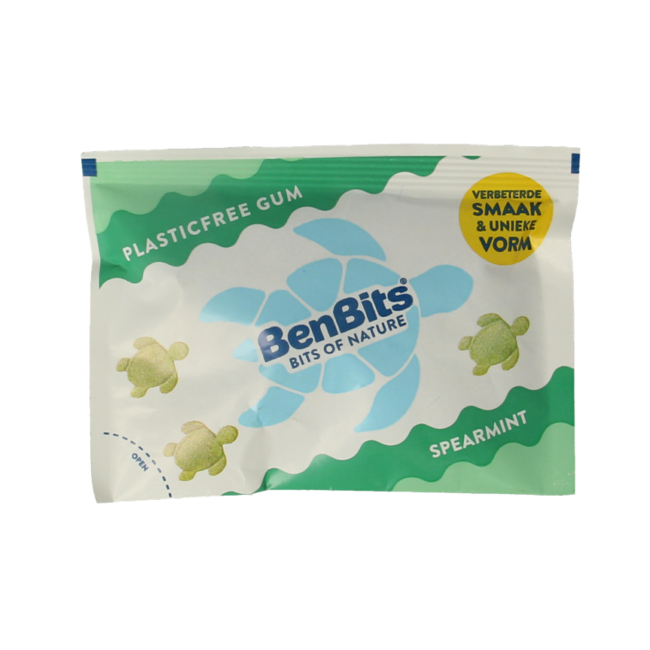 BenBits Menta Verde (Spearmint) bolsa individual 16 gramos