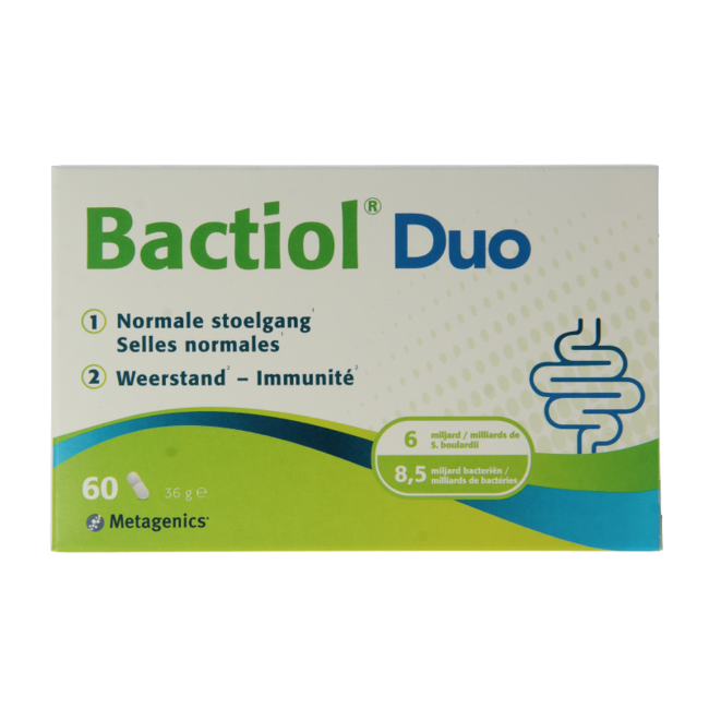 Metagenics Bactiol duo NF 60 Kapseln