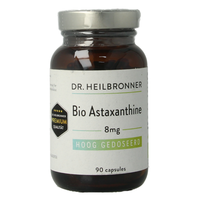 Dr. Heilbronner Astaxanthin 8mg Hochdosis vegan bio 90 Kapseln