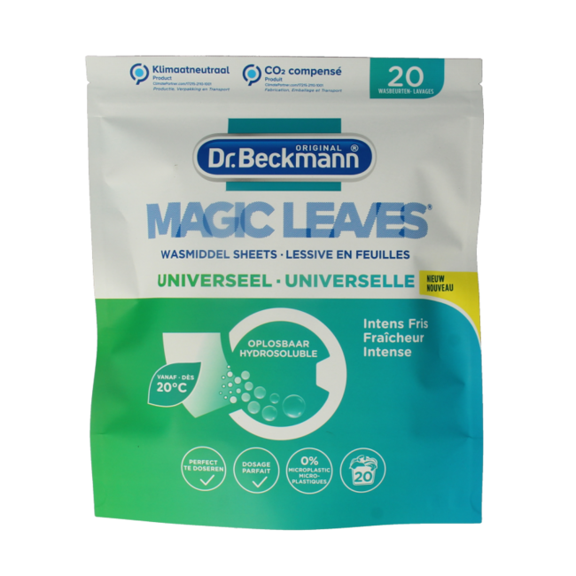 Dr.Beckmann Magic Leaves universel 20 pièces