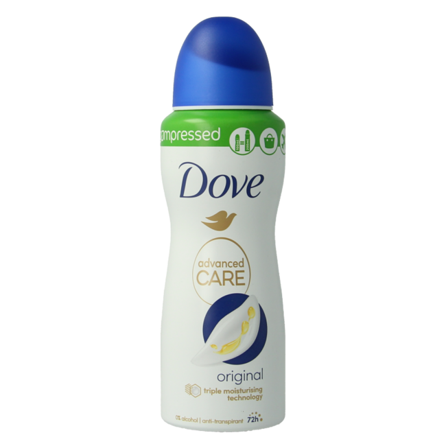 Desodorante en spray comprimido original Rexona 100 mililitros