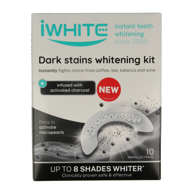 iWhite Instant Dark Stains Whitening Kit 10 Pieces