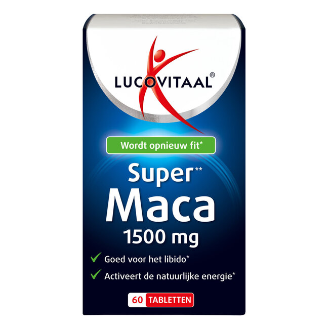 Lucovitaal Maca Super 1500 mg, 60 Tabletten