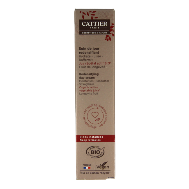 Cattier Dagcreme verstevigend 50 Milliliter