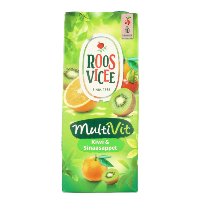 Roosvicee Multivit succo di kiwi/arancia 1500 Millilitri