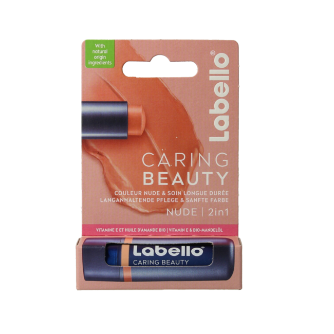 Labello Caring Beauty Nude 4,8 Gramm