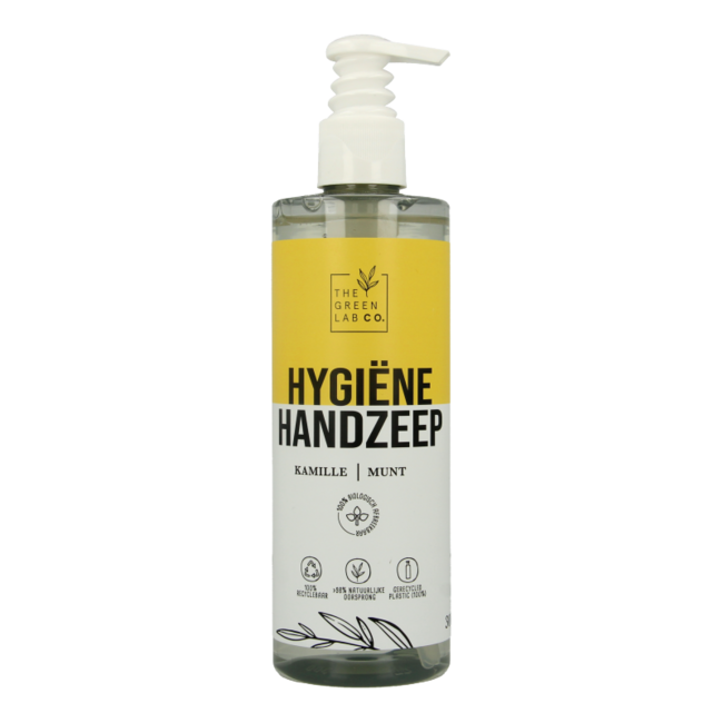 The Green Lab Co liquid hand soap chamomile & mint with pump 300ml