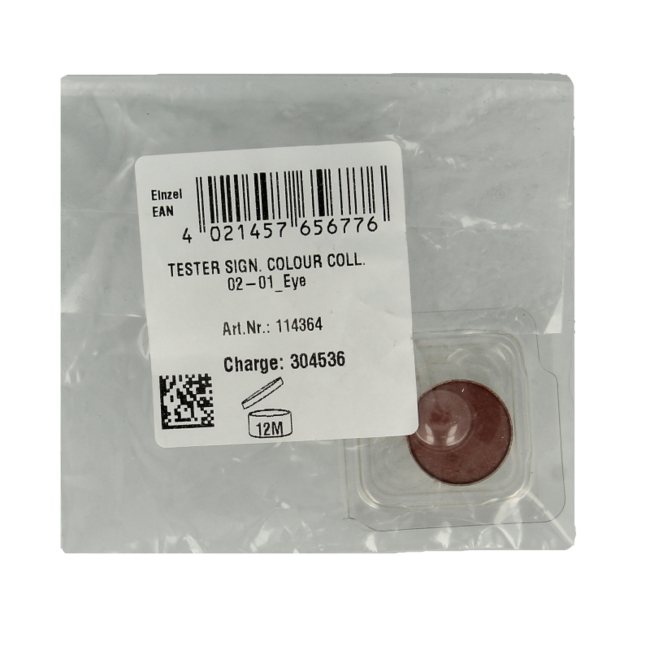 Lavera Signature colour eyeshadow mulberry 01 bio testeur 1 Testeur