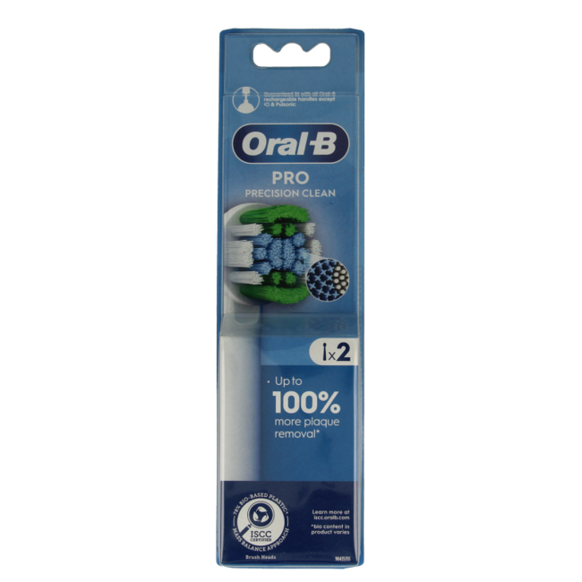 Końcówki do szczoteczki Oral-B Precision Clean, 2 sztuki