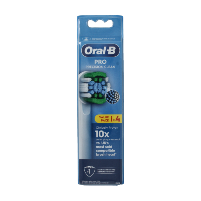 Opzetborstel precision clean 4 Stuks