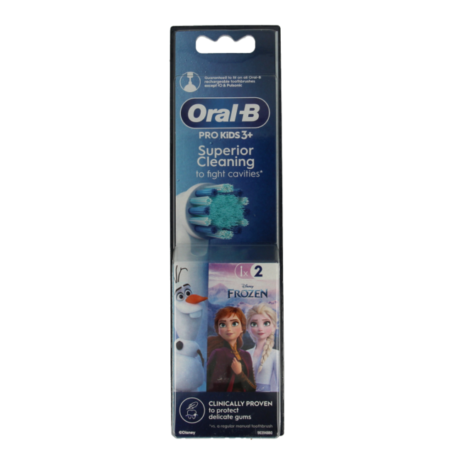 Oral-B Kids Frozen Replacement Brush Heads, 2 Pack