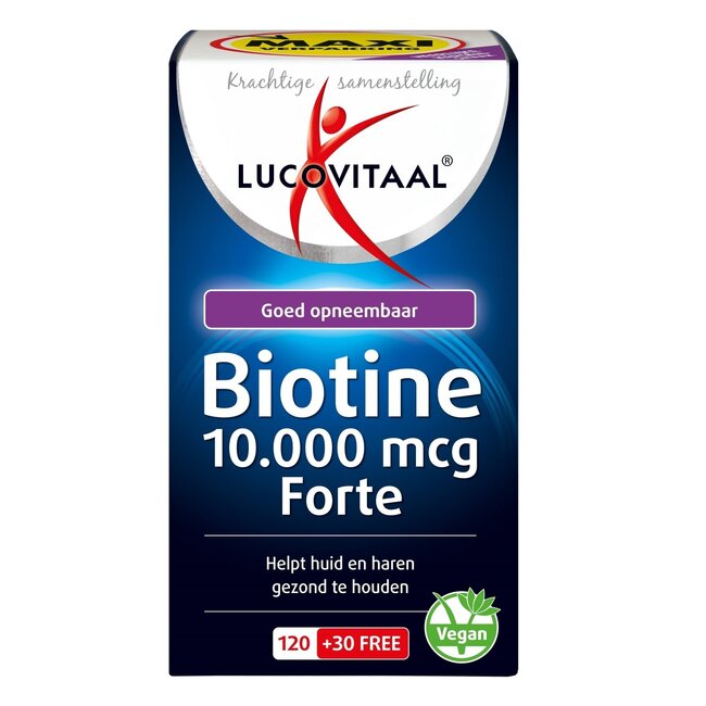 Lucovitaal Biotine forte 150 tabletek do ssania