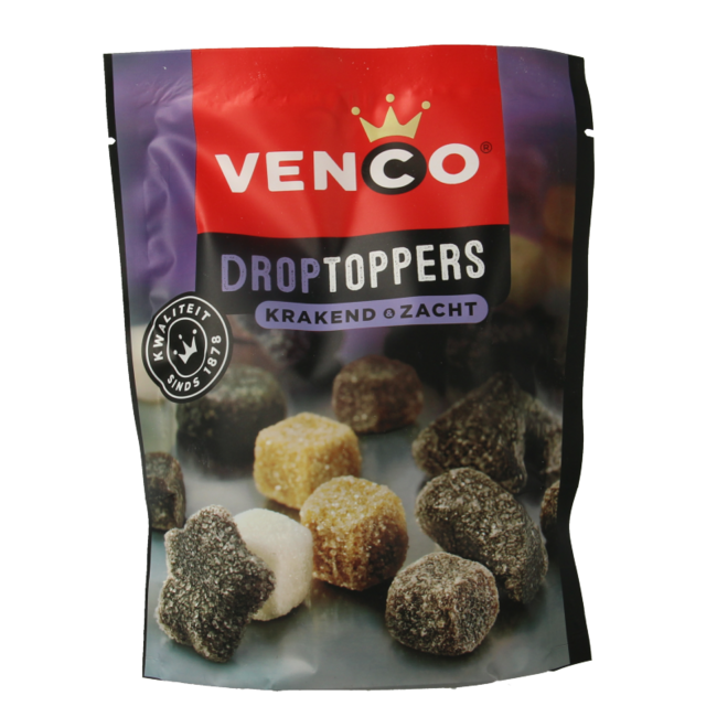 Venco Droptoppers chrupiące i miękkie 205 Gramów