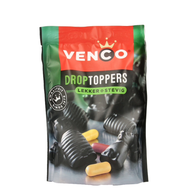 Venco Droptoppers mocne i smaczne 215 Gramów