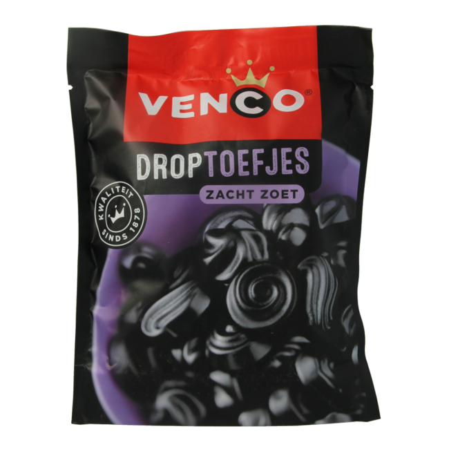 Venco Droptoefjes 225g