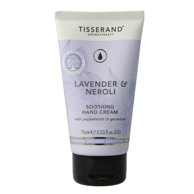Tisserand Crème pour les mains lavande & néroli 75 ml