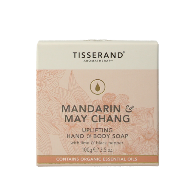 Tisserand Mandarin & May Chang Soap 100g