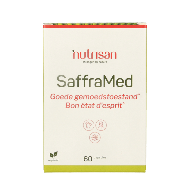 Nutrisan Safframed 60 Vegetarische capsules