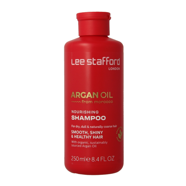 Champú nutritivo con aceite de argán Lee Stafford 250 ml