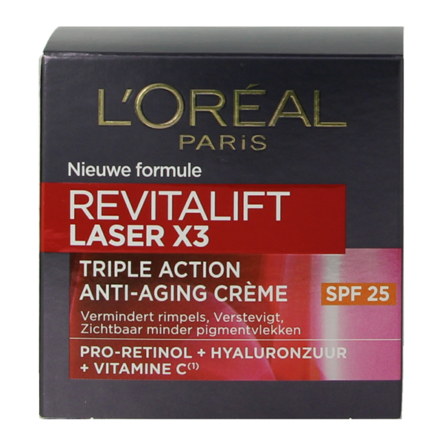 L'Oreal Paris Revitalift Laser X3 Crema Giorno SPF25 50 Millilitri