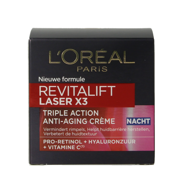 L'Oreal Paris Revitalift Laser X3 crema de noche 50 ml