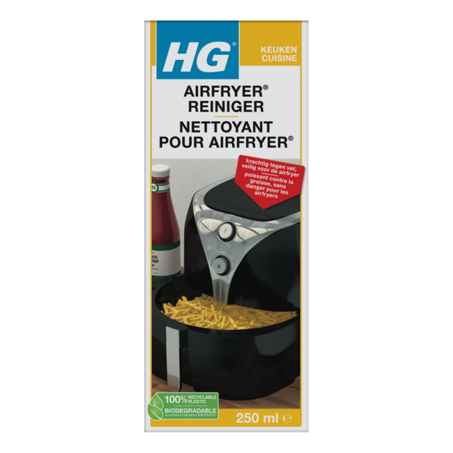 HG Limpiador para Freidoras de Aire 250 Mililitros