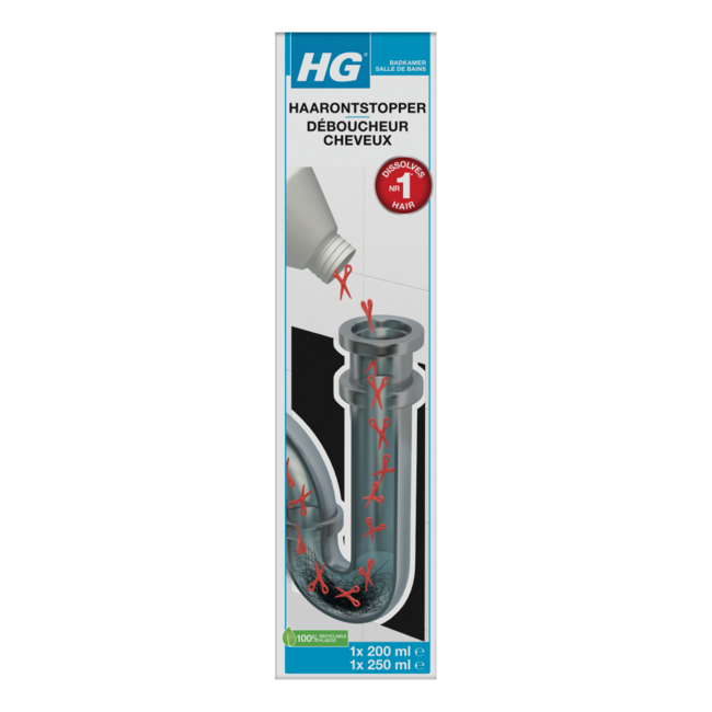 HG Disgorgante per Capelli 450 Millilitri