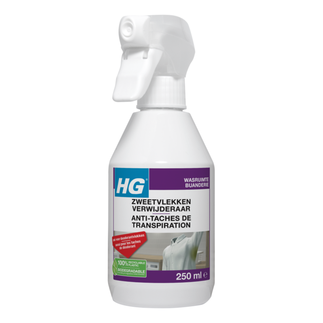 Smacchiatore per Macchie di Sudore HG 250 Millilitri