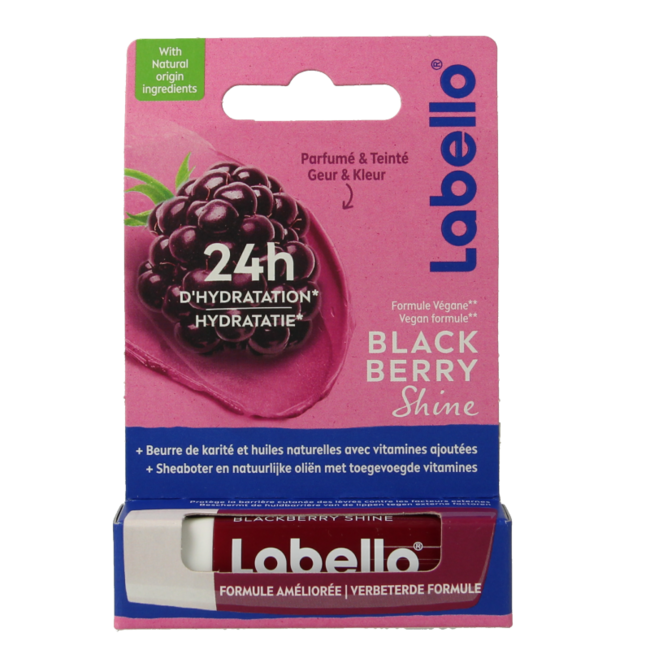 Labello Fruity Shine Blackberry 4.8g