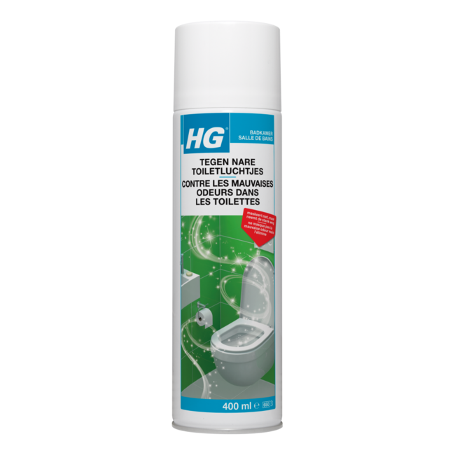HG Tegen nare toiletluchtjes 400 Milliliter