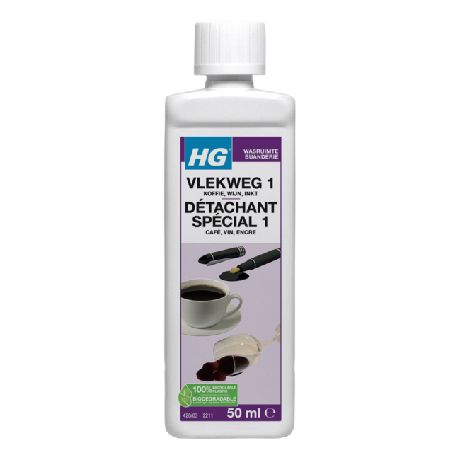 HG Smacchiatore n. 1 caffè/tè/ecc. 50 Millilitri