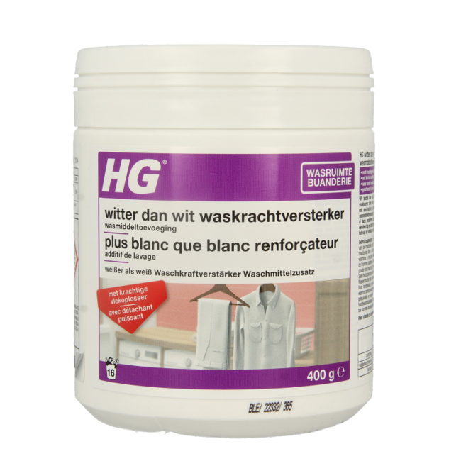 HG Whiter than white laundry booster 400g