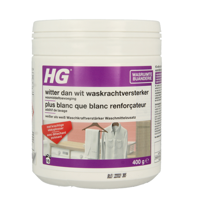 Witter dan wit waskrachtversterker 400 Gram