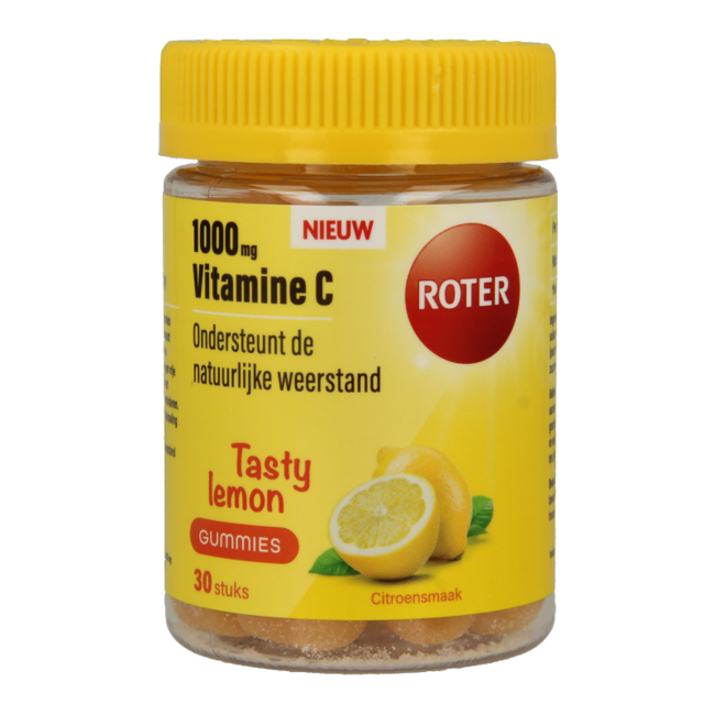 Roter Vitamina C 1000 mg gominolas de limón 30 comprimidos