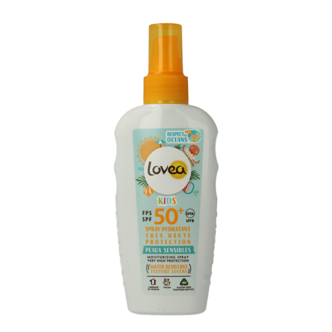 Spray Idratante Lovea per Bambini SPF50+ 150 Millilitri