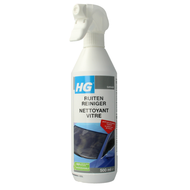Detergente per Vetri Auto HG 500 Millilitri