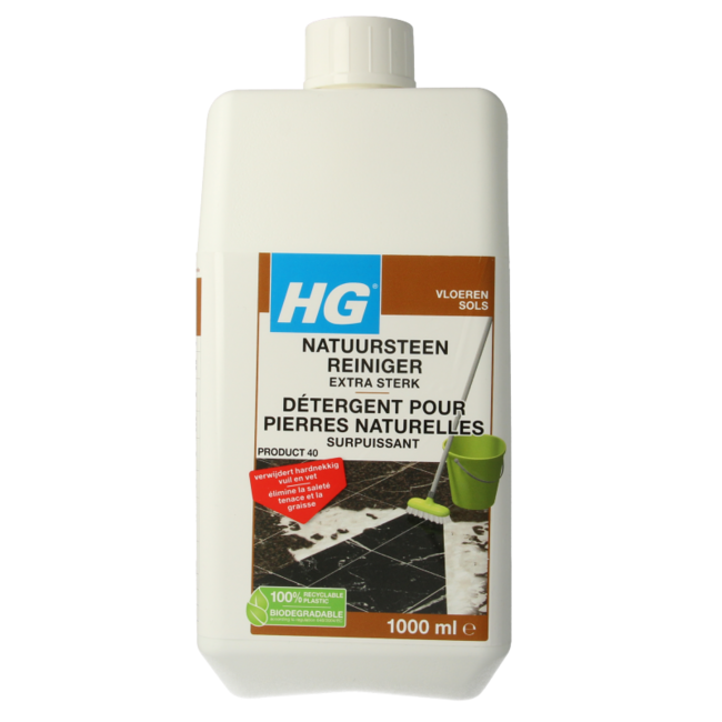 HG Nettoyant pour pierre naturelle extra fort 1 litre