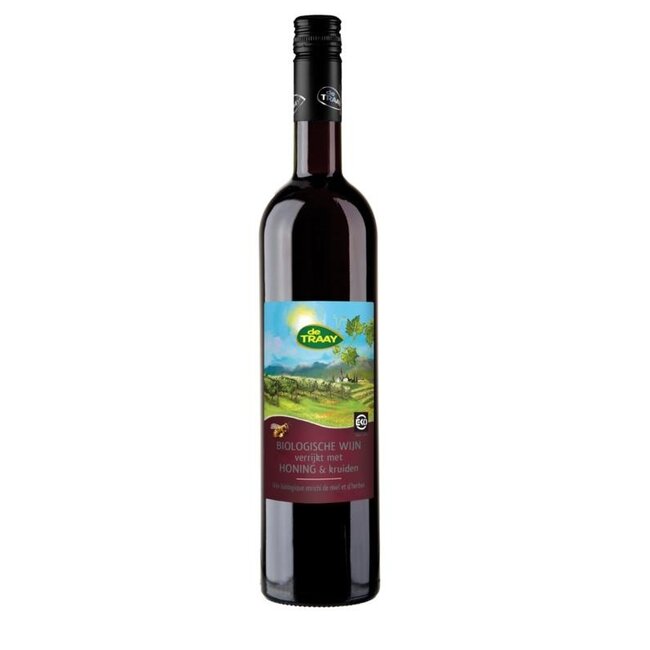 Vino de miel tinto ecológico Traay 750 ml