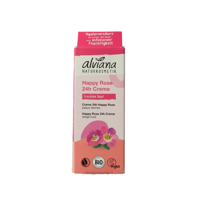 Alviana Happy Rose Crema 24h 50 Millilitri