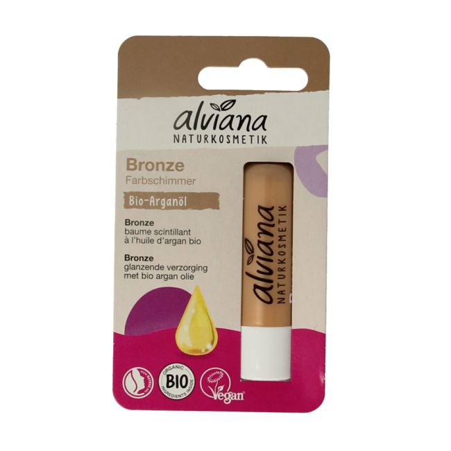 Soin des lèvres Alviana bronze 4,5 g