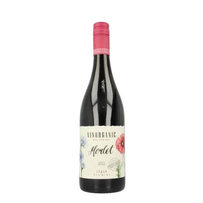 Vinorganic Merlot Italia Rot Bio 750 Milliliter