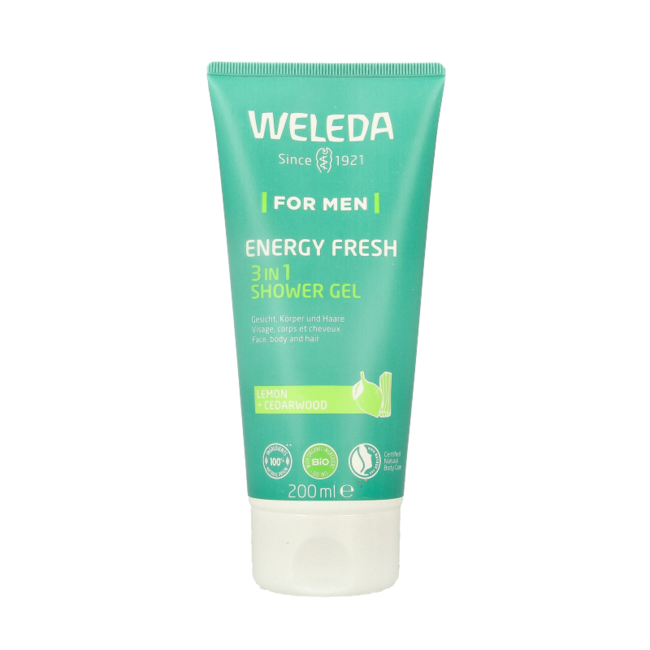 Gel de ducha Men Energy Fresh 3 en 1 200 ml