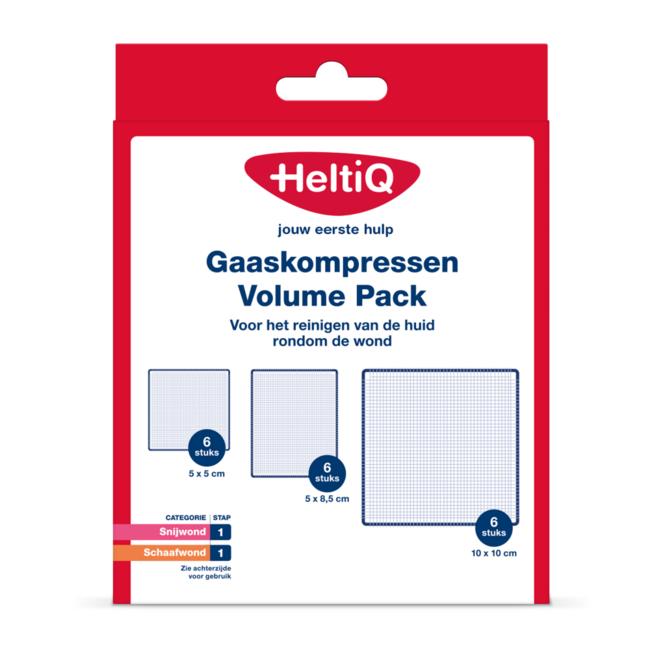 Gazekompressen Vorteilspack 18 Stück
