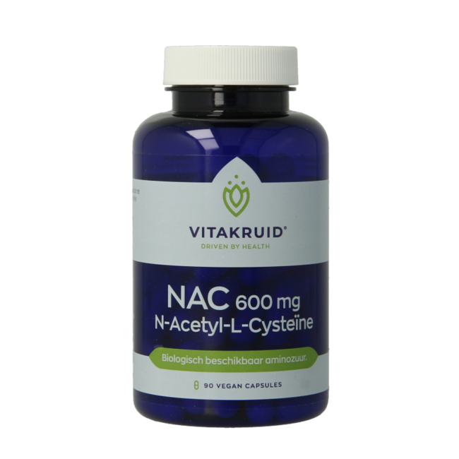 NAC 600 mg N-Acetyl-L-Cystein 90 Vegetarische Kapseln