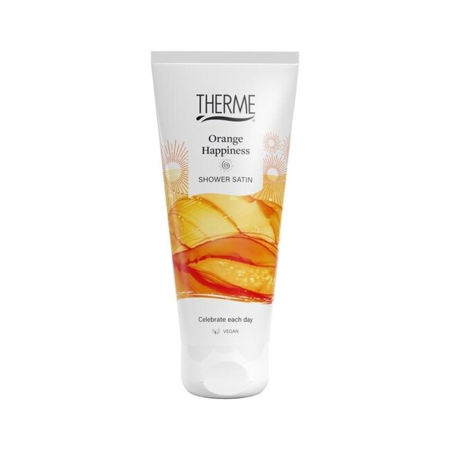 Therme Orange happiness shower satin 200 Milliliter