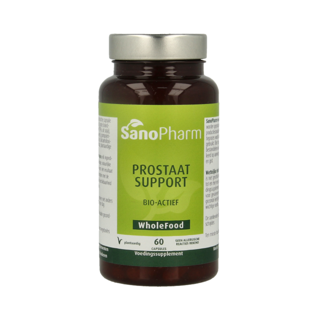 SanoPharm Prostate Support Wholefood 60 gélules
