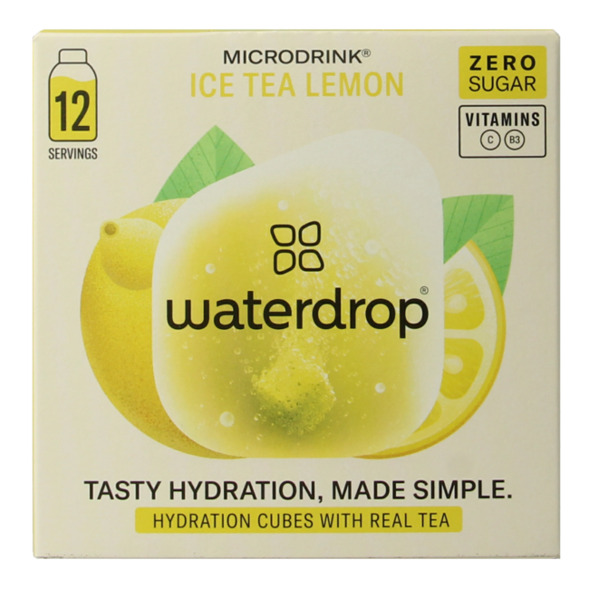 Waterdrop Microdrink Eistee Zitrone Brausetabletten 12 Stück