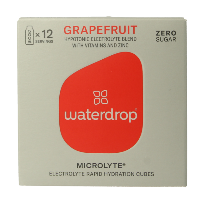 Waterdrop Microlyte pomelo comprimidos efervescentes 12 unidades