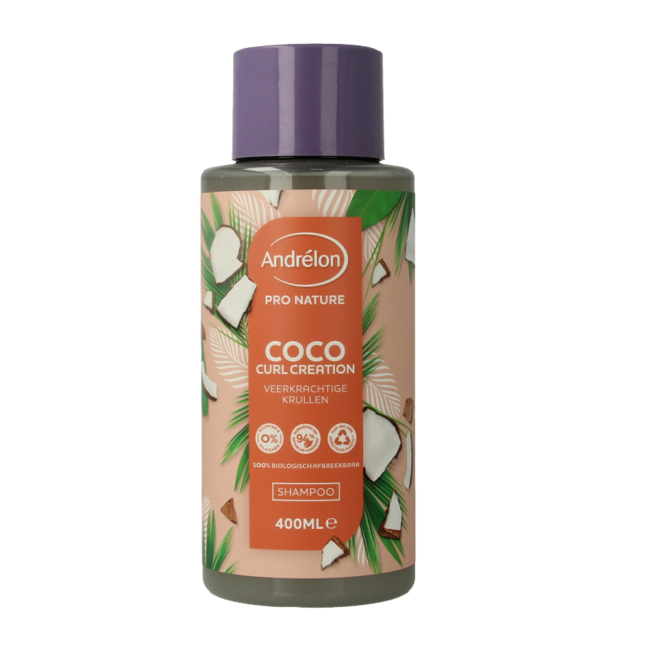 Szampon Andrelon Pro Nature Coco Curl Creation 400 mililitrów