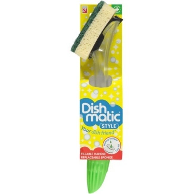 Dishmatic Dispensing Fillable Washing Up Brush - 1 Pack